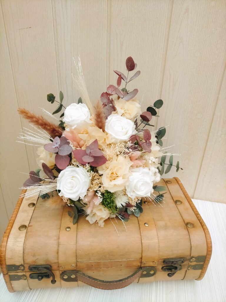 Ramo preservado en tono naturales