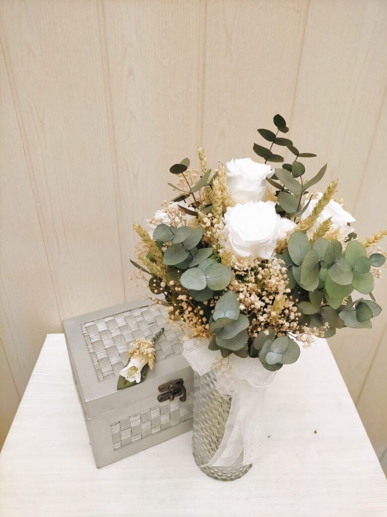 Ramo novia preservado