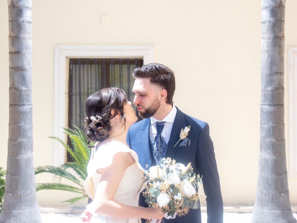 Novios salida ceremonia