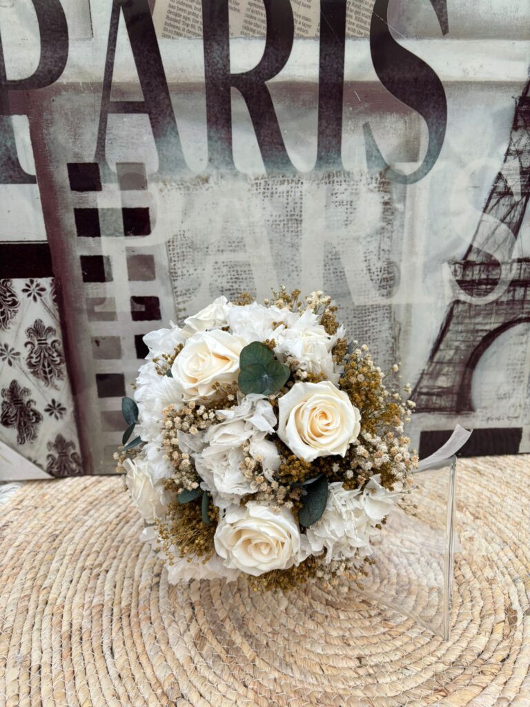 Ramo novia preservado